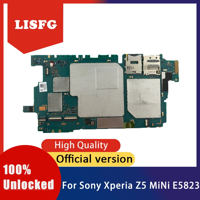 Сменная материнская плата LISFG для Sony Xperia Z5 Mini E5823 разблокированная Логическая с