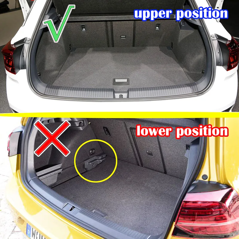 Для VW T Roc ROC TRoc 2017 2018 2019 верхняя подкладка для багажника коврик напольный ковер