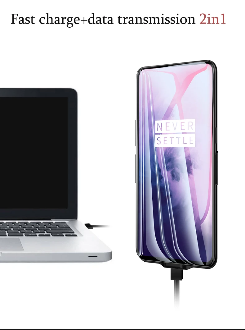 Внешний аккумулятор 6800 мАч для OnePlus 7Pro зарядное устройство USB чехол 1 + | Мобильные