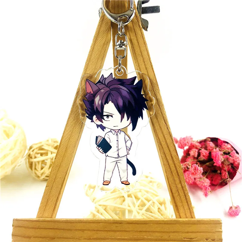 Брелок для ключей в японском стиле Сумка с рисунком из мультфильма обетованный