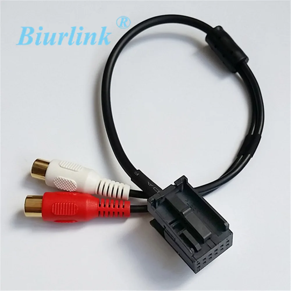 Автомобильный AUX адаптер RCA кабель для BMW Z4 E85 X3 E83 E39 E60 E61 E63 E64|car aux input|aux inputcar |