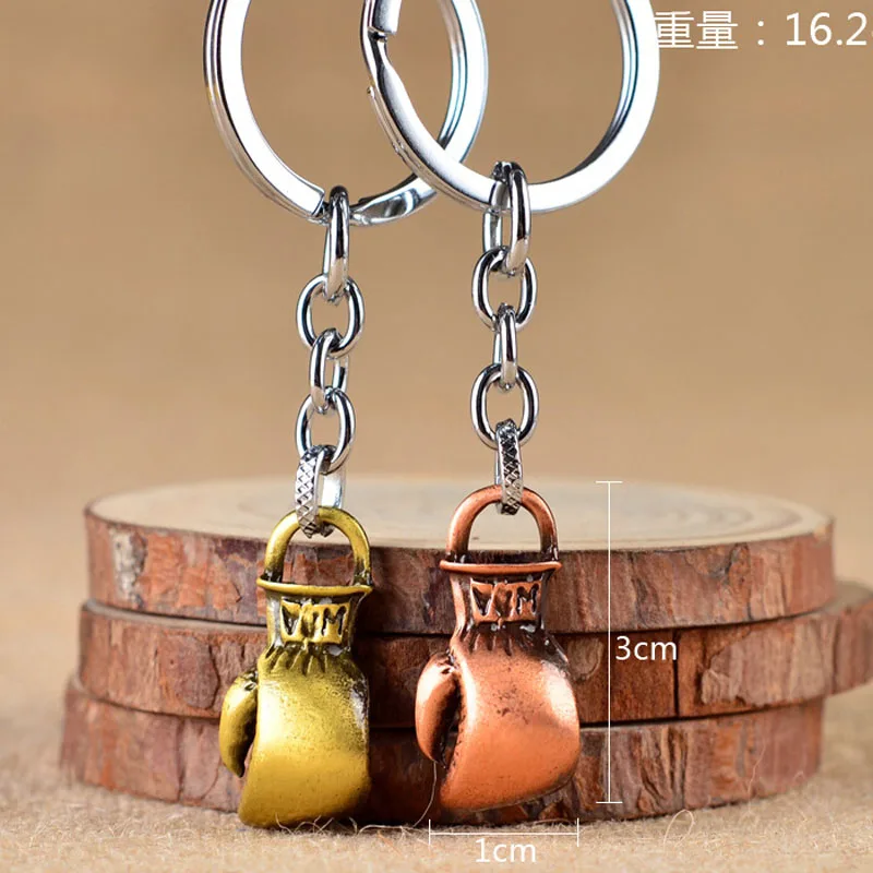 Боксёрские перчатки Брелки Для мужчин одноцветное сплавов рисунок покрытием