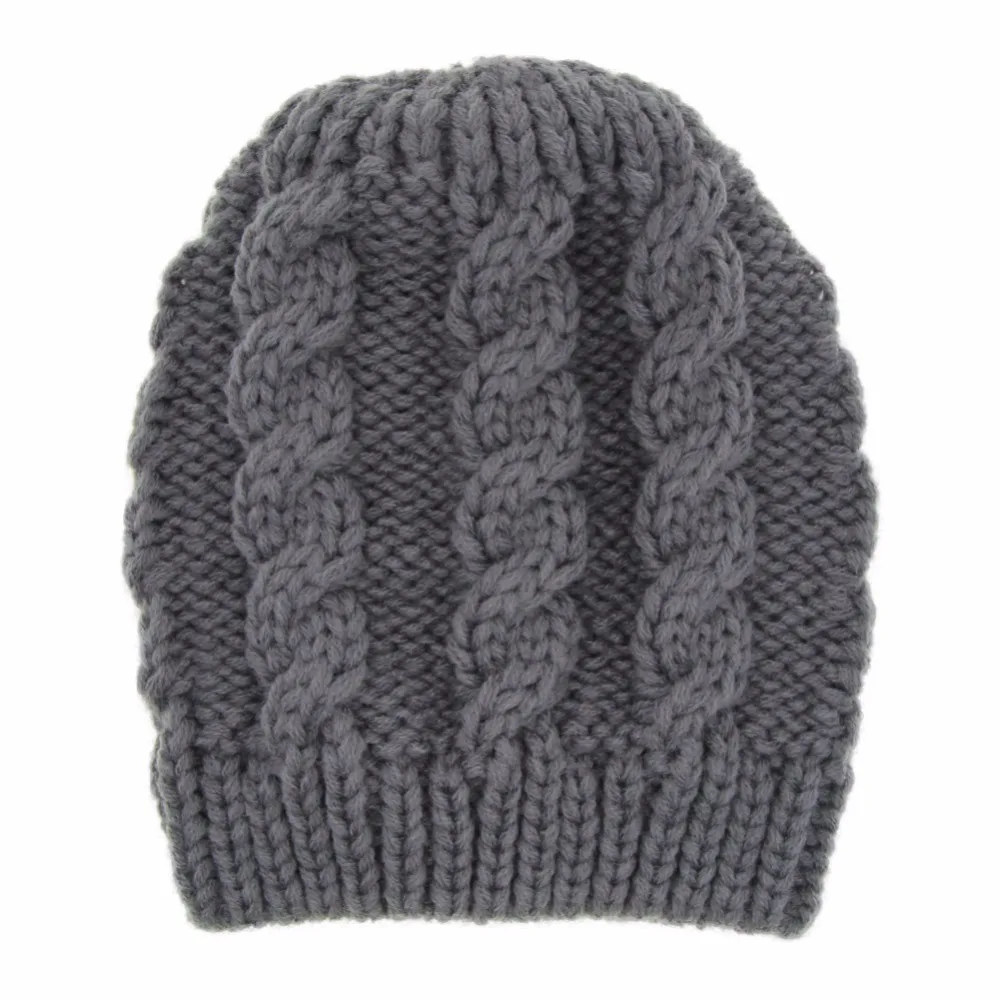 2019 Toddler Kids Girls Boys Baby Winter Warm Crochet Knit Hat Newborn Ski Beanie Pom Tassels Cap Christmas Gift | Детская одежда и
