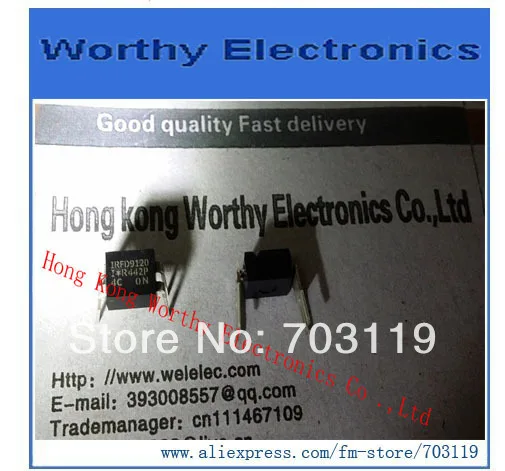 Бесплатная доставка 10 шт./лот IRFD9120 IRFD9120PBF DIP-4