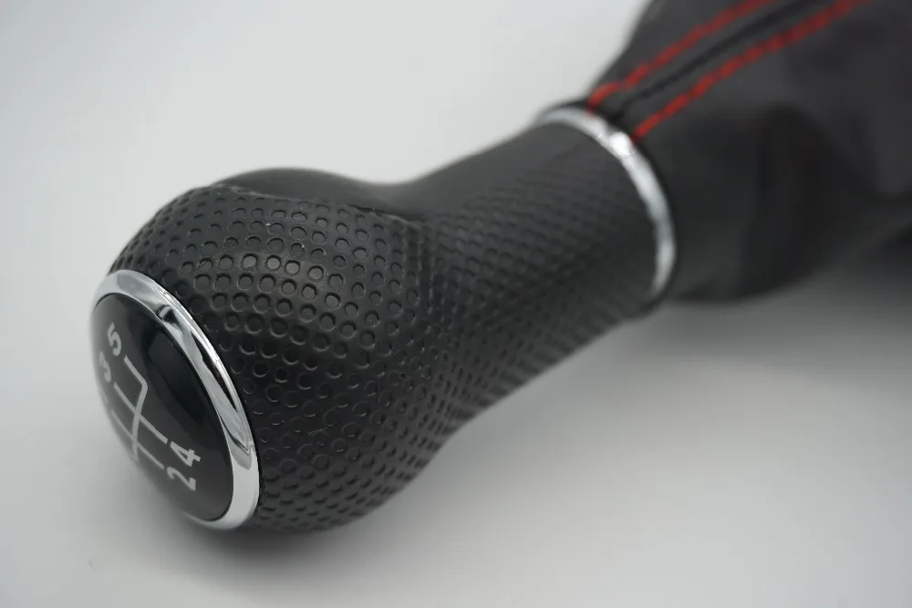 Красная линия 5 6 Скорость Шестерни рычаг переключения передач Противопыльный