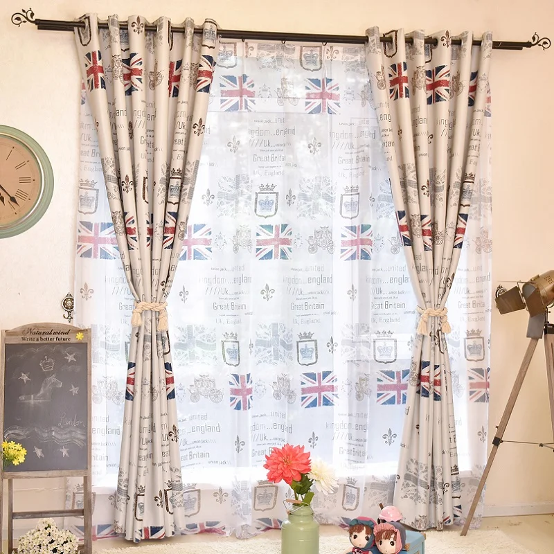 Шторы в европейском стиле для гостиной тканевые занавески шторы английском