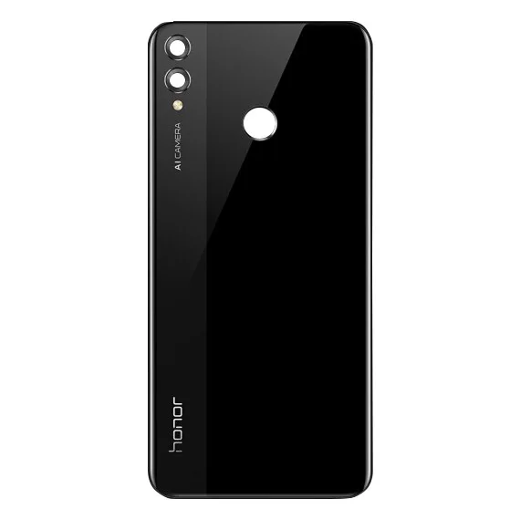 Black Huawei аккумулятор стекло задняя крышка Дверь для HuaWei Honor 8X дверь задний корпус задняя крышка защитный чехол для телефона - Цвет: Black
