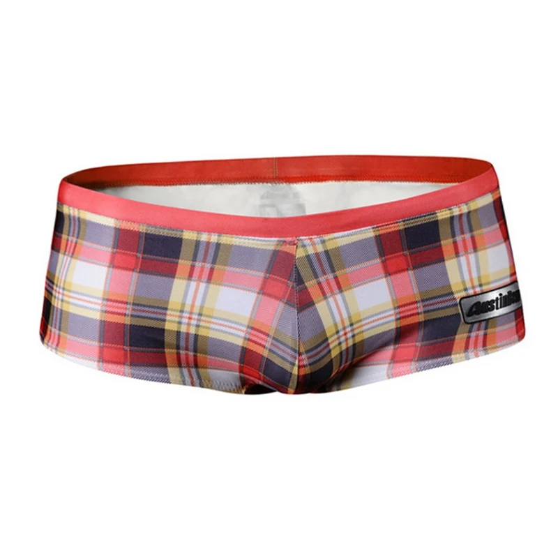 08 Купальные костюмы AUSTINBEM Sunga Masculina с принтом Мужские шорты для плавания, плавки Zwembroek Mannen Badmode спортивные Maillot De Bain трусы - Цвет: 08