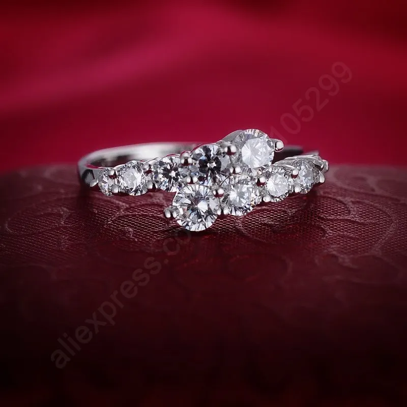 Женское кольцо из серебра 925 пробы с фианитом|cubic zirconia ring|ring womenzirconia ring |