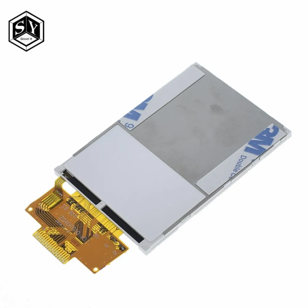 1 шт. большой IT 2 4 &quot240x320 SPI TFT LCD Серийный порт Модуль 5 В/3 3 В PCB адаптер Micro SD ILI9341