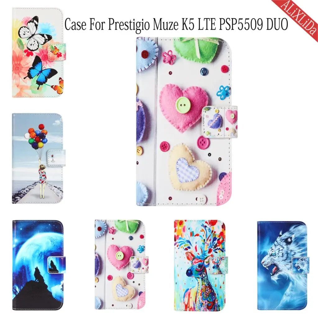 Чехол для Prestigio Muze K5 LTE PSP5509 DUO Модный чехол с мультяшным рисунком