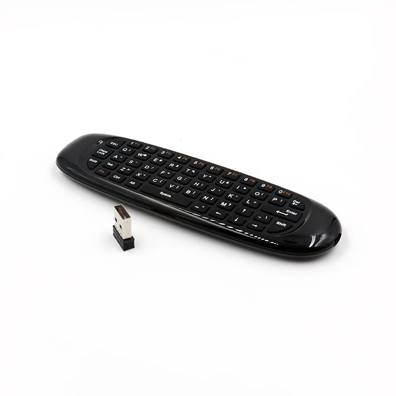 Новое обновление гироскоп Fly Air mouse C120 Plus Беспроводная игровая клавиатура Android