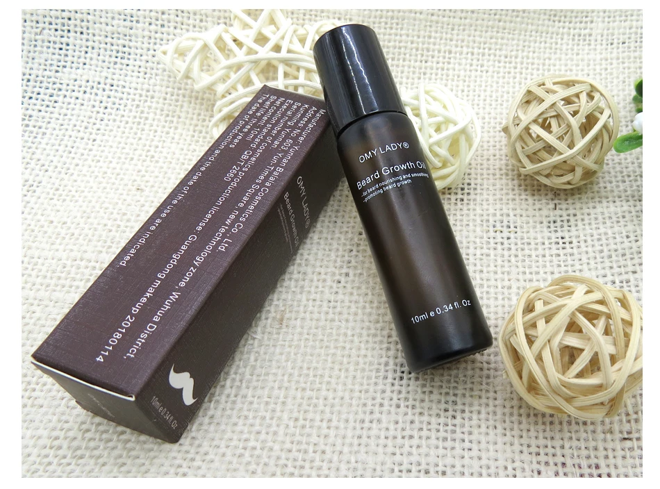 OMY LADY натуральное органическое масло для роста бороды, воск для бороды, бальзам для выпадения волос на растительной основе, эссенция для роста бороды