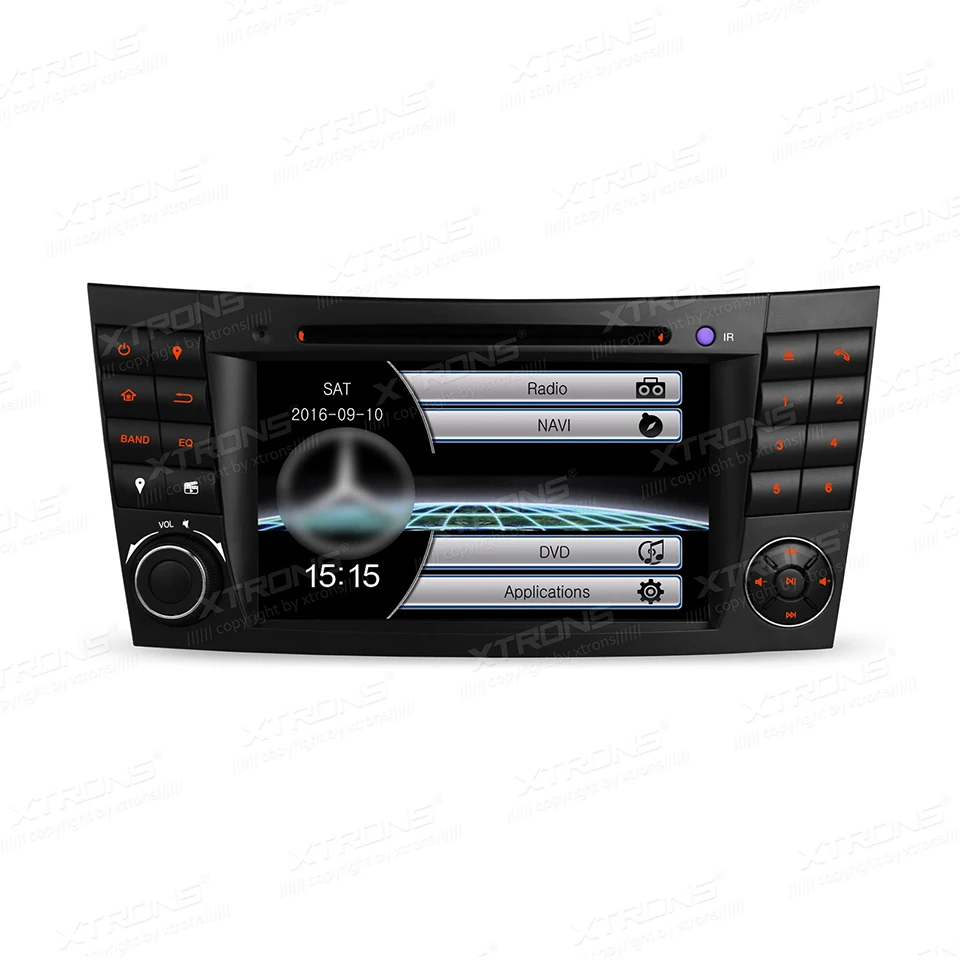 Двойной автомобильный DVD-плеер 7 дюймов 2 Din GPS-навигатор подходит для Mercedes-Benz Φ CANbus