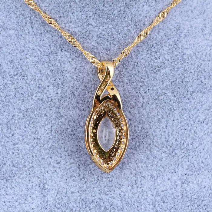 Любовный монолог эстетическая белая имитация опала Кристальные Подвески