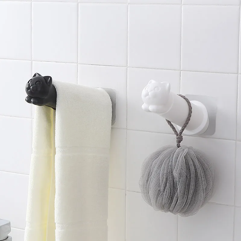 New Cute Toilet Paper Rack Collection Rack Household Toilet paper Mounting Rack Plastic Tissue Rack Toilet Paper Roll