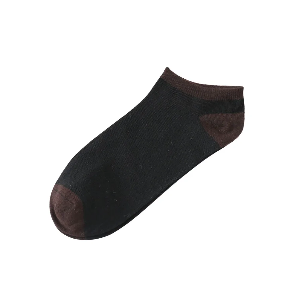 1 пара мужские удобные хлопковые носки в полоску короткие calcetines mujer divertidoheren