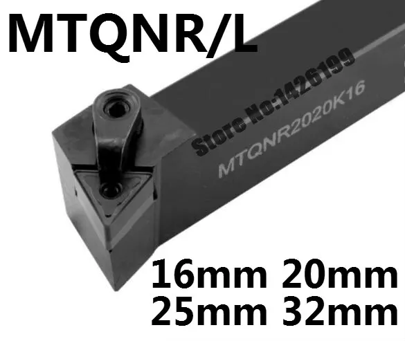 

1PCS MTQNR1616H16 MTQNR2020K16 MTQNR2525M16 MTQNR3232P16 MTQNL1616H16 MTQNL CNC Lathe Cutting Tools External Turning Tool Holder