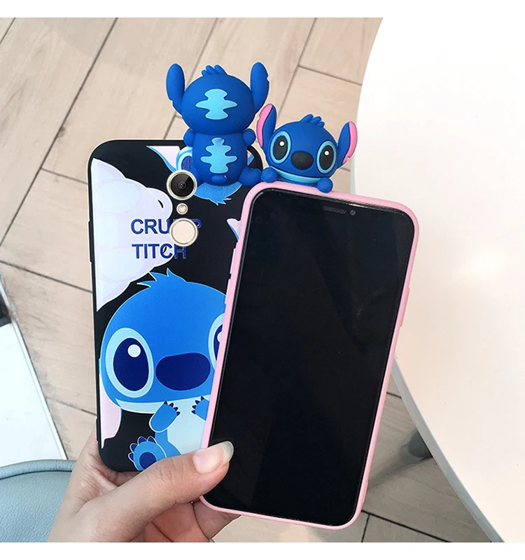 Силиконовый чехол для redmi note 7, задняя крышка с 3D рисунком стежка для Xiaomi 8/8se/mi9/9se/redmi note 6/note 7 pro, милый чехол с ангелом
