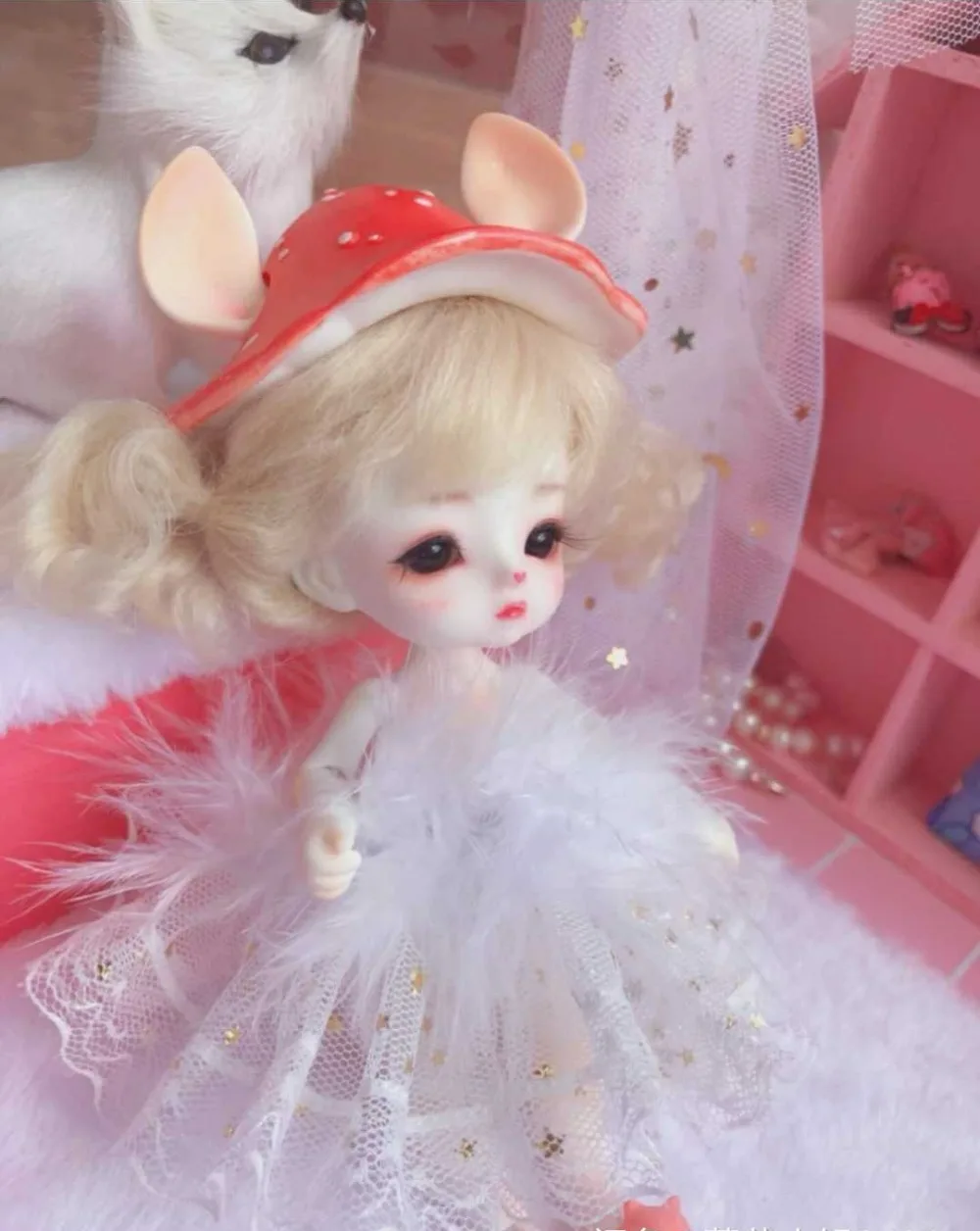 Бесплатная доставка 1/8 bjd кукла JUMI|Куклы| |