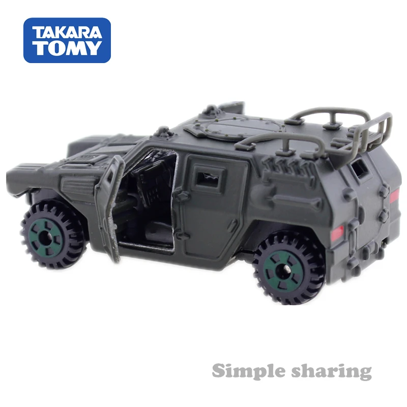 Takara Tomy TOMICA No.114 JSDF светильник лый Броневой автомобиль модель комплект 1:66