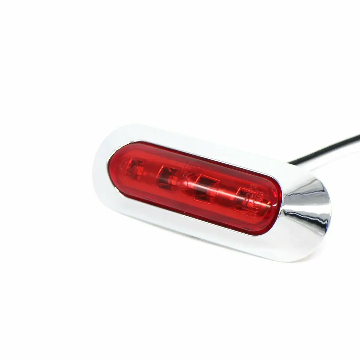 Кратор 10 шт 12V 24V 4 SMD Красный боковой Светодиодный Маркер хвост светильник грузовик прицепа лодки Водонепроницаемый