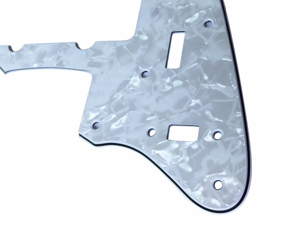 Pleroo Custom гитара pickgaurd Scratch Plate-для японской Jazzmaster Гитара Pickguard 4 слоя белый жемчуг |