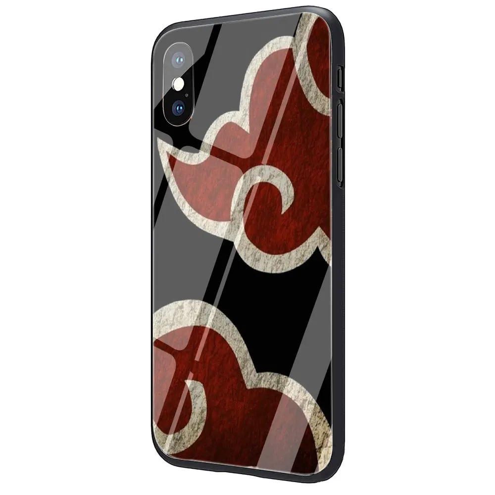 G3 Черный чехол из закаленного стекла ТПУ с аниме Наруто для iPhone 11 Pro X или 10 8 7 6 6S Plus Xr Xs Max - Цвет: G3