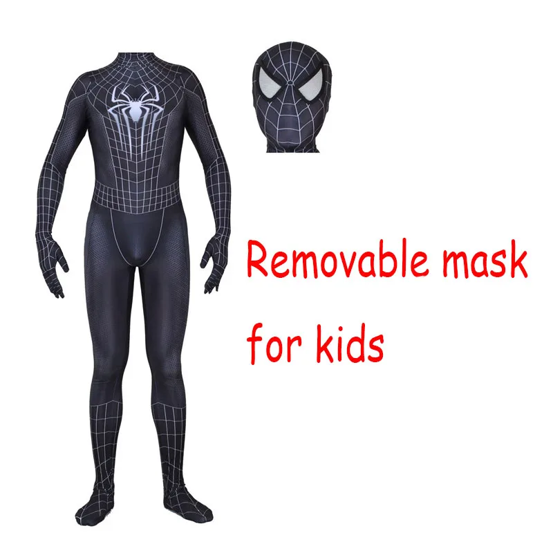 For kids Костюм паука: вдали от дома Raimi Spider Hybrid Spider Spiderman Косплей Костюм Zentai боди костюм костюмы на Хэллоуин для детей и взрослых - Цвет: For kids