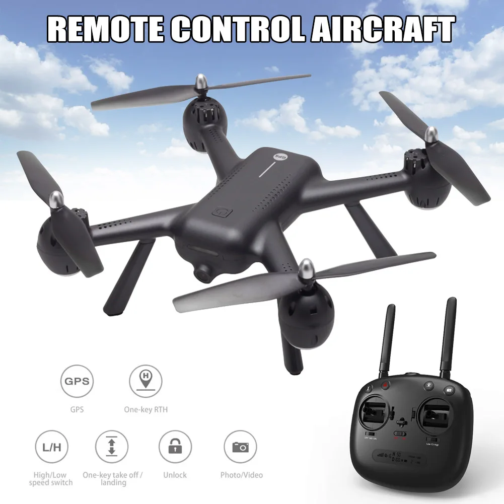 

5G WiFi FPV Дрон 1080P камера GPS аэрофотосъемка Летающий Радиоуправляемый квадрокоптер с батареей BM88