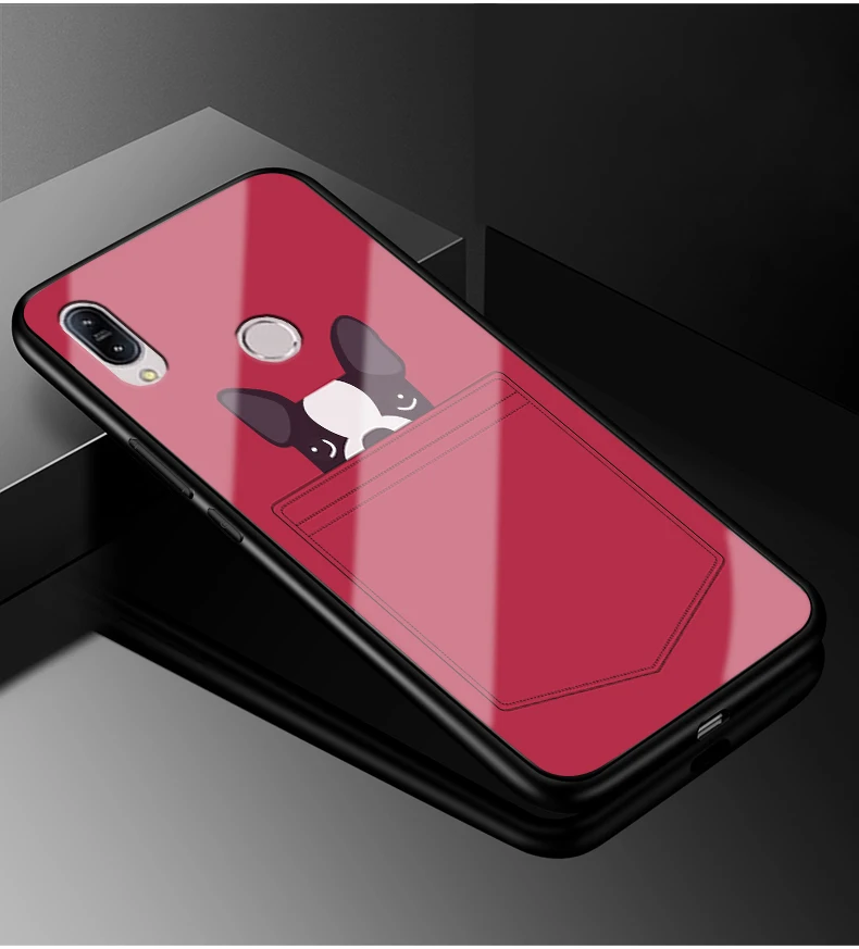 Для Asus Zenfone Max Pro M1 ZB601KL Чехол Жесткий PC стеклянный чехол для телефона черный ТПУ бампер чехол для Asus Zenfone Max Pro M1 ZB602KL