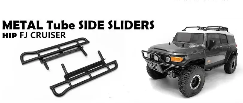 Металлические Боковые слайдеры и бампер для HPI Fj Cruiser Rock Cralwer Truck 4x4 | Игрушки хобби
