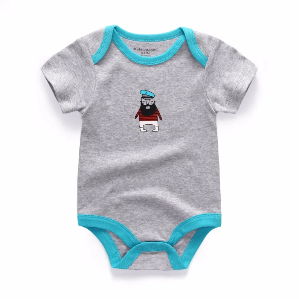 4 шт./Лот Детские комбинезоны с коротким рукавом летняя одежда для девочек и