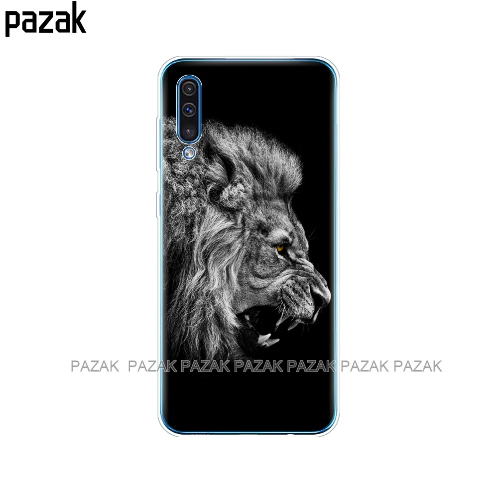 61526 Чехол для Samsung Galaxy A50, силиконовый прозрачный чехол на заднюю панель телефона для Samsung A50 A505 A505F, SM-A505F, мягкий чехол 6,4, чехол, бампер - Цвет: 61526