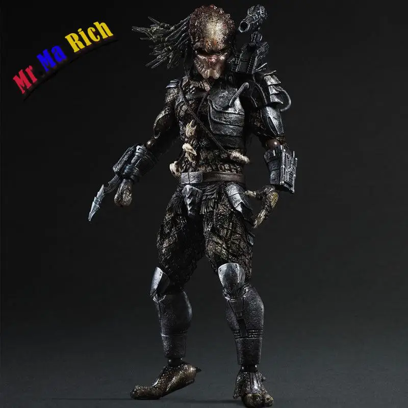 Play Arts Kai Alien Vs Predator P1 ПВХ фигурка Коллекционная модель игрушки|Игровые фигурки и