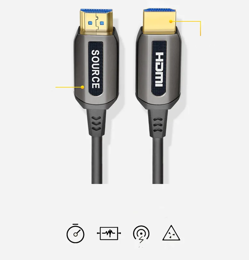 Hdmi волоконная линия 2 0 версия HD 4k Поддержка 3D конференции медиа мониторинг