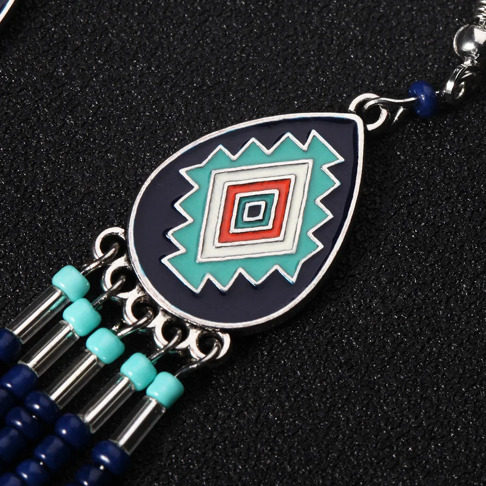 Эмаль Висячие Серьги Сплав серьги для женщин 2017 Новый известный бренд стиль