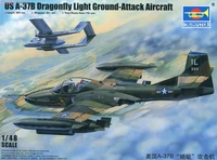 trumpeter model 02889 148 us a 37b dragonfly light ground attack aircraft