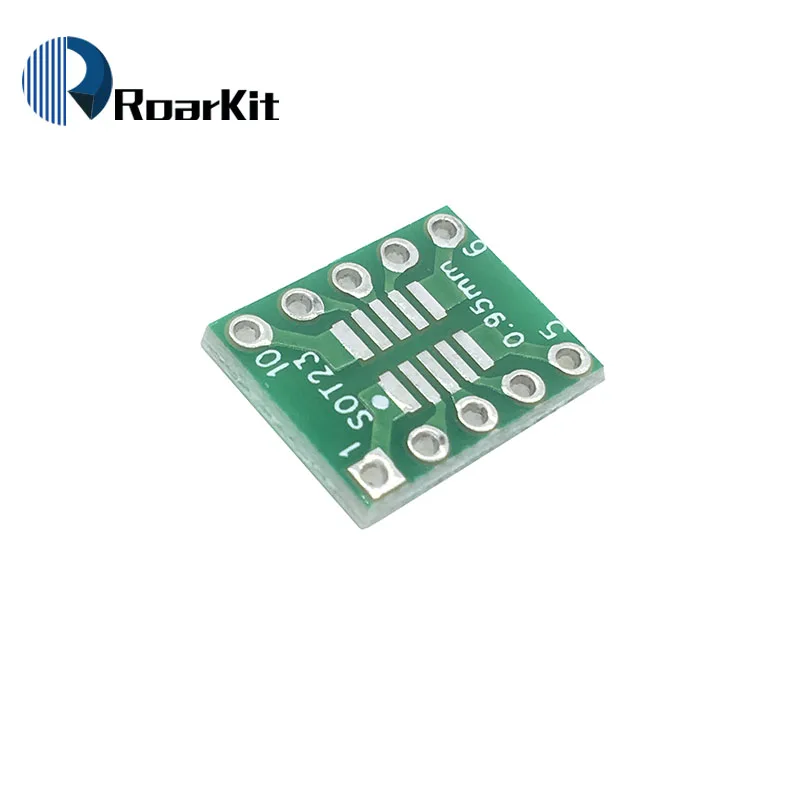 10 шт. SOT23 MSOP10 плата адаптера SMD для DIP10 Pinboard UNAX 0 5 мм/0 95 мм до 2 54 PCB|smd sot23|smd platesmd adapter |
