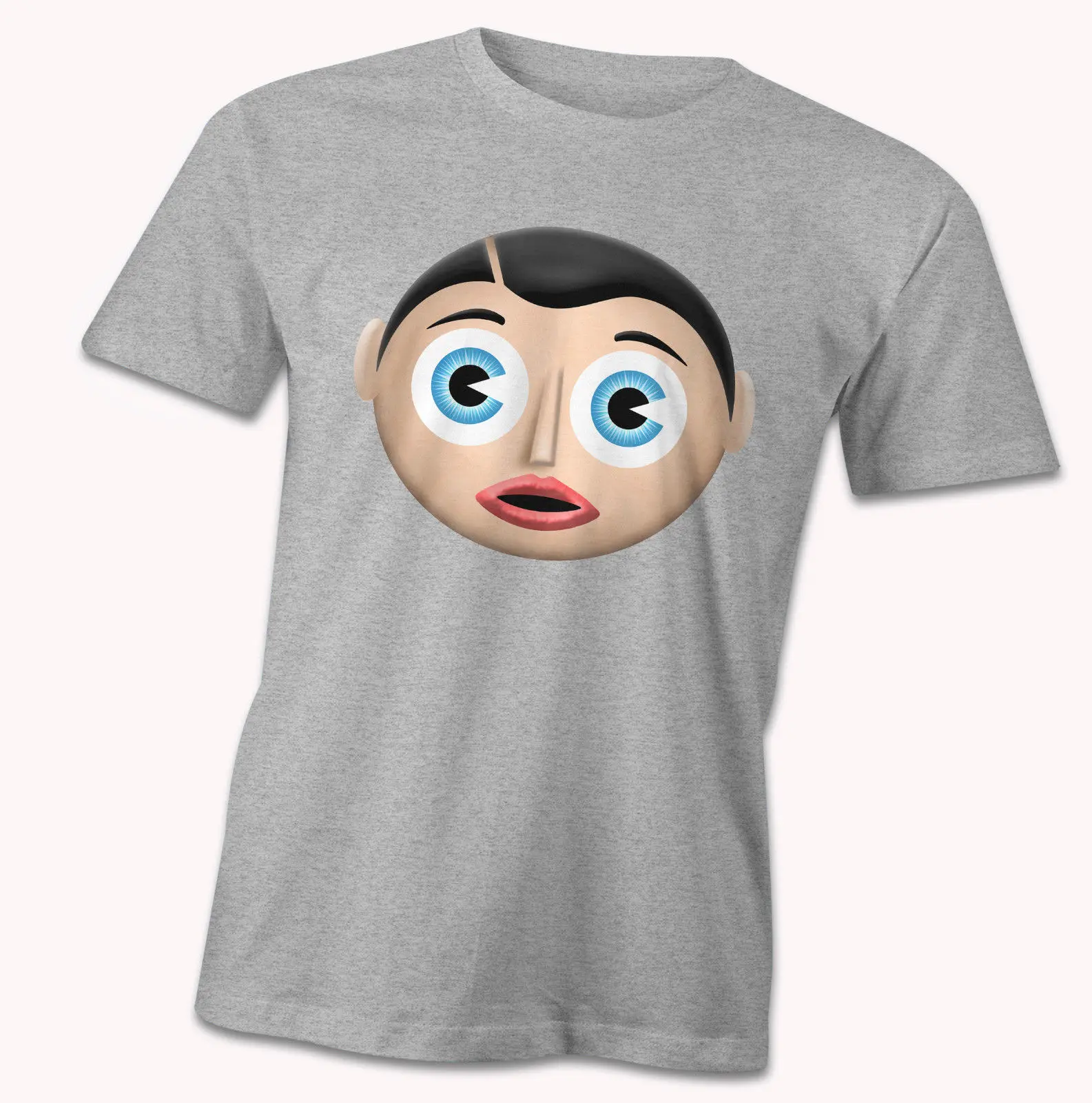Frank Sidebottom футболка вдохновленный знаковых 90 х певица и комик|Мужские футболки| |