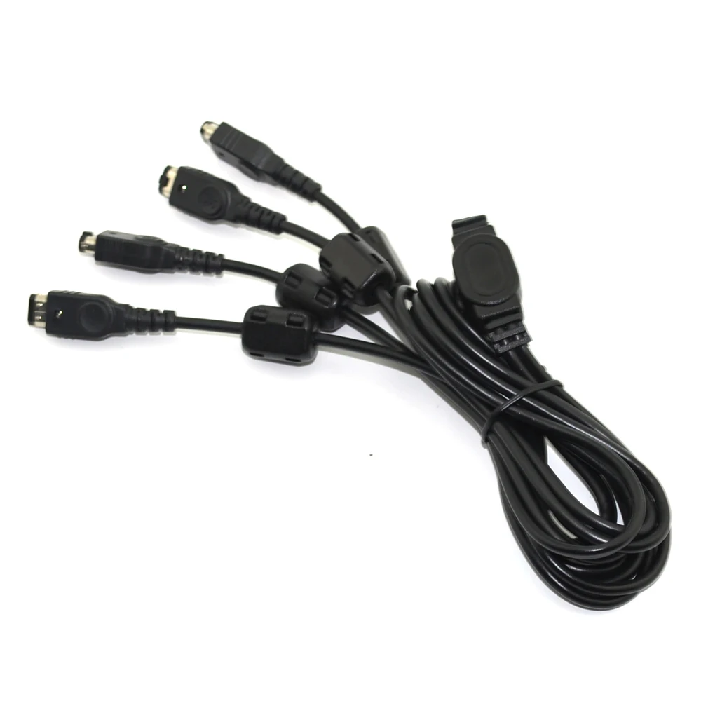 100 шт./лот Cinpel 4 х проигрыватель кабель для Nintendo Gameboy Advanced SP GBA SP|cable for|cable 4gameboy advance link