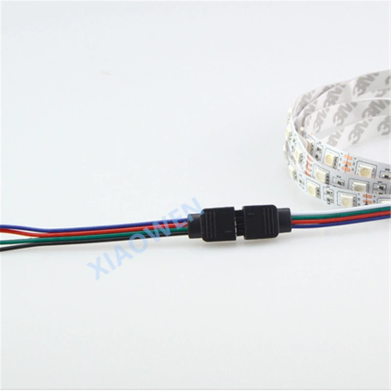 4-контактный разъем печатной платы провода светодиодные RGB световые полосы