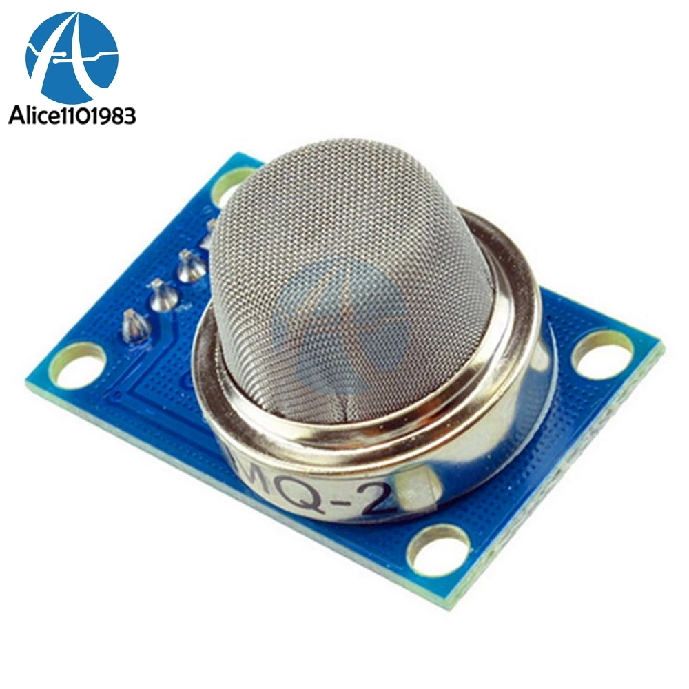 Плата модуля датчика газа MQ2 MQ 2 Обнаружение дыма и Бутана метана для Arduino DC 5 В 150 мА