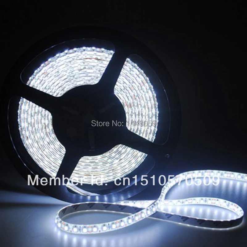 5 м 600 светодиодный водонепроницаемый 12V 3528 SMD гибкие полосы светильник 120