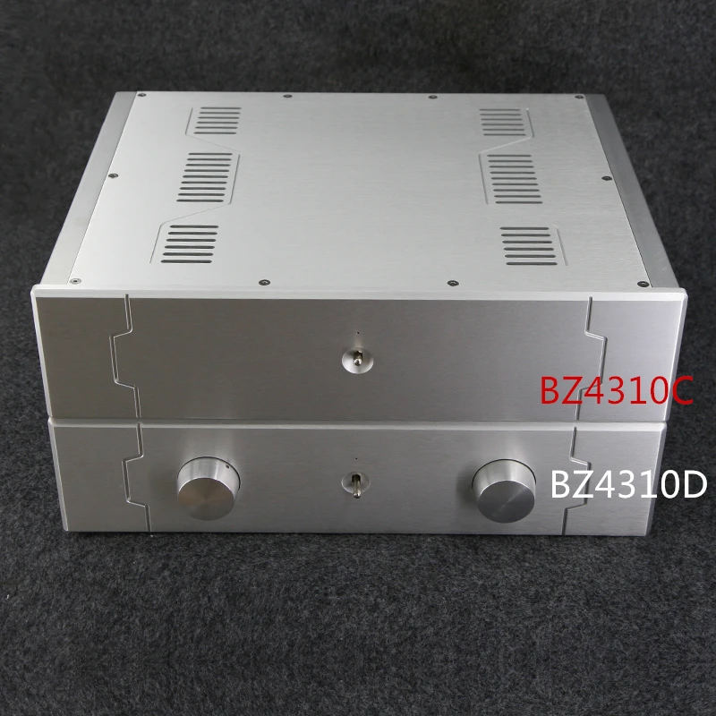 BZ4310C/BZ4310D DIY коробка(430*150*340 мм) все алюминиевые шасси усилителя/Чехол предусилителя/корпус усилителя