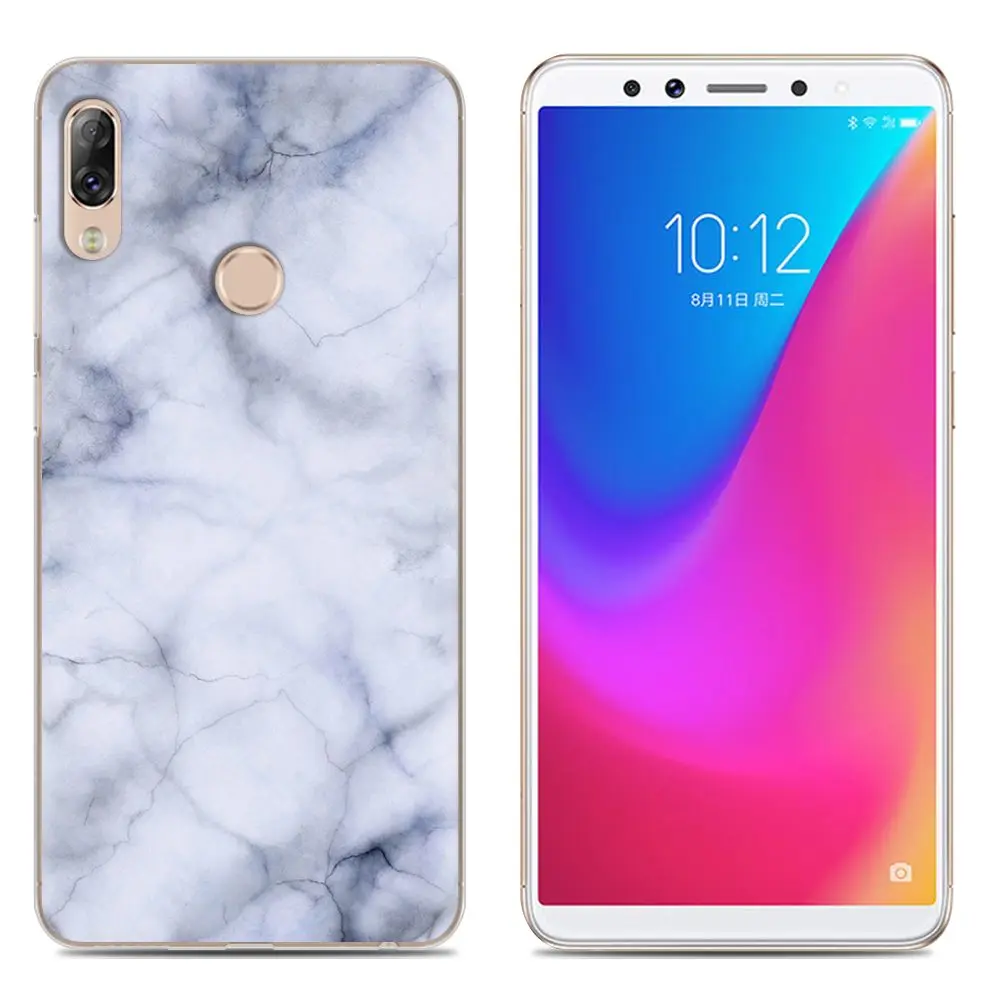 Мягкие чехлы из ТПУ для Fundas lenovo K5 Pro Чехлы 6 0 дюймов окрашенный силиконовый чехол