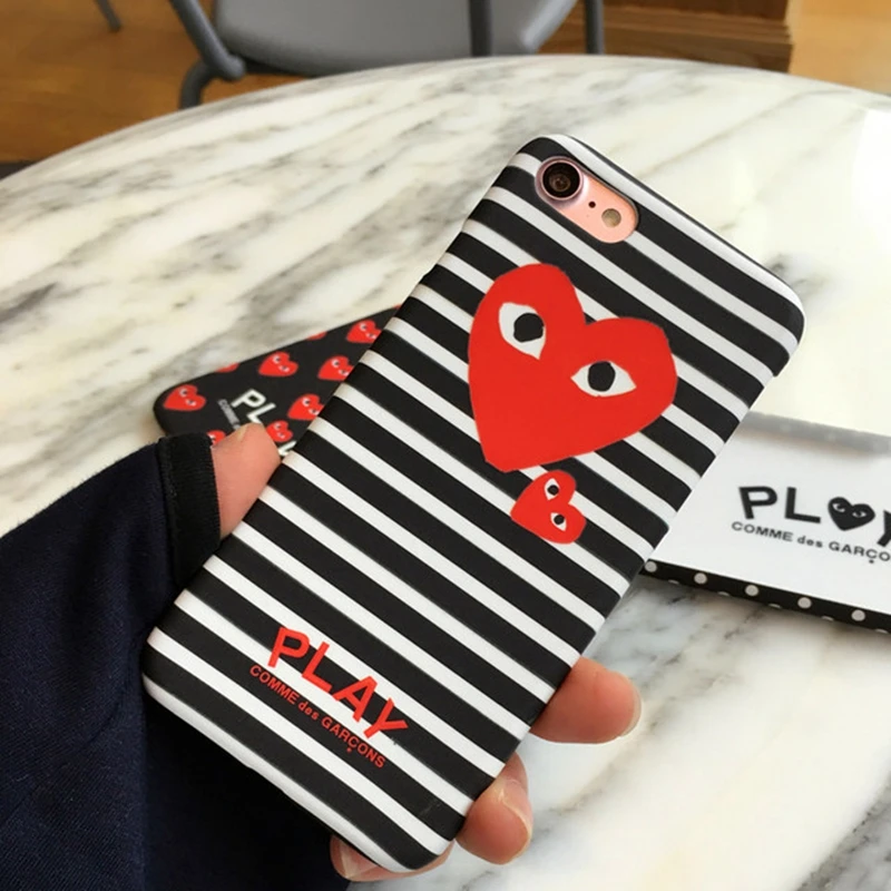 Япония модного бренда CDG играть Commes des Garcons влюбленными глазами Luminou Телефон чехол