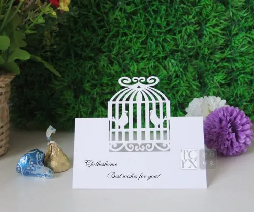 

Свадебный стол карточные сиденья карточные украшения вечерние место карты имя карты полые персонализированные 14pc001