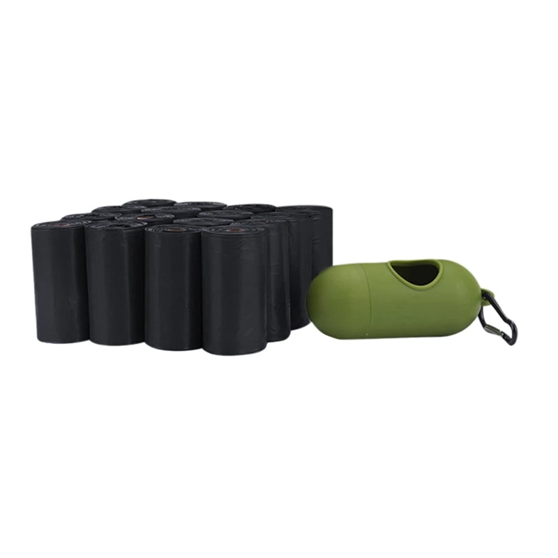 16 rolls with box Мешки для собак, экологически чистые биоразлагаемые мешки для кошек, мешки для мусора - Цвет: 16 rolls with box