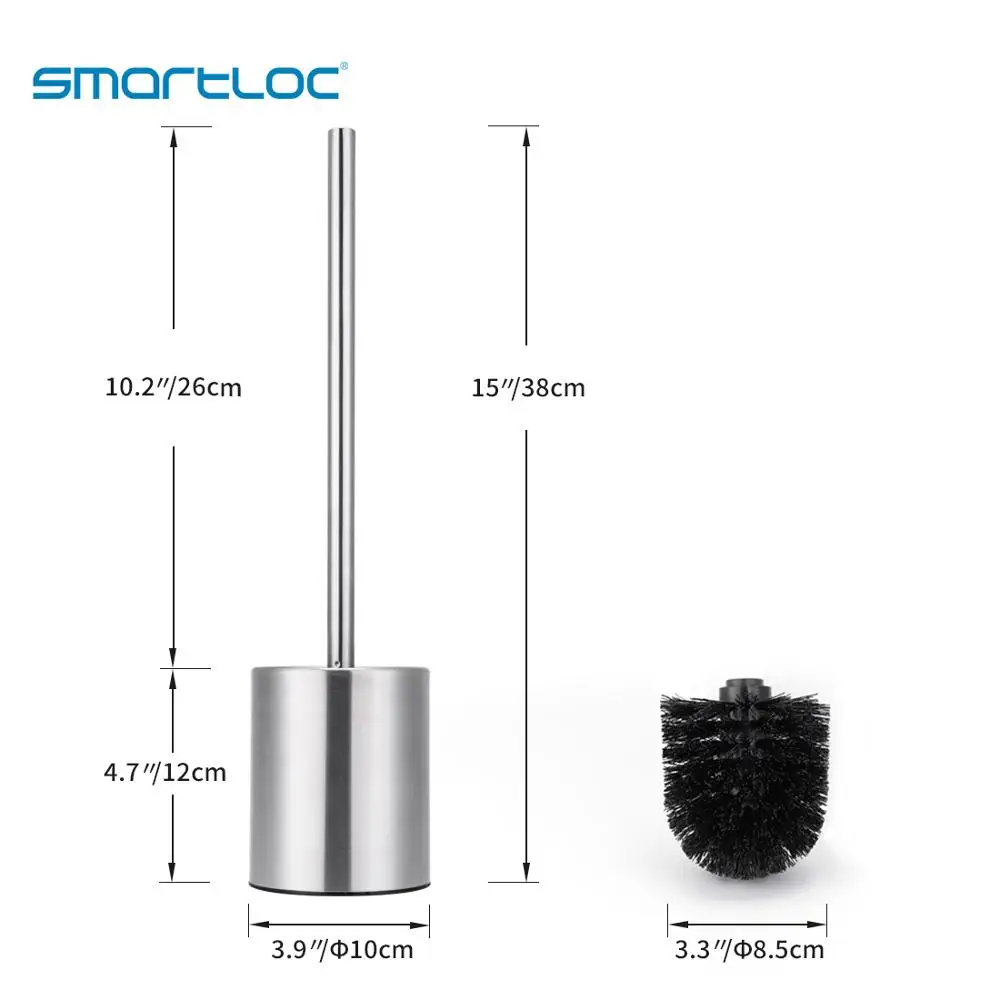 Фото Подставка для унитаза smartloc из нержавеющей стали, чистящие инструменты, аксессуары для ванной комнаты, аксессуары для ванной комнаты №4